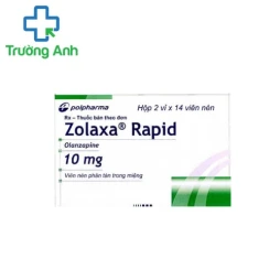 Zolaxa Rapid 10mg Polpharma - Thuốc trị tâm thần phân liệt
