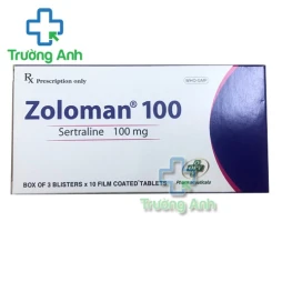 Zoloman 100 - Thuốc điều trị bệnh trầm cảm hiệu quả