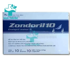 Zondoril 10 - Thuốc điều trị chứng tăng huyết áp của Hataphar