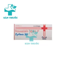 Zyrova 10mg - Thuốc điều trị tăng Cholesterol của Ấn Độ