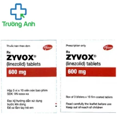 Zyvox 600mg (viên) - Thuốc điều trị nhiễm khuẩn hiệu quả của Mỹ