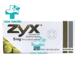 Zyx, film-coated tablets - Điều trị viêm mũi dị ứng hiệu quả