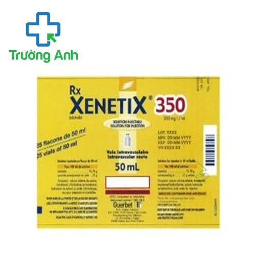 Xenetix 350 (50ml) - Thuốc cản quang trong chẩn đoán hình ảnh