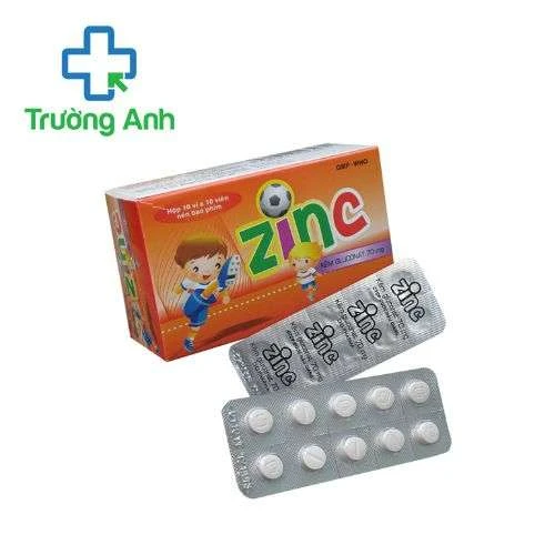Zinc DHG - Bổ sung kẽm cho cơ thể, ngăn ngừa thiếu hụt kẽm