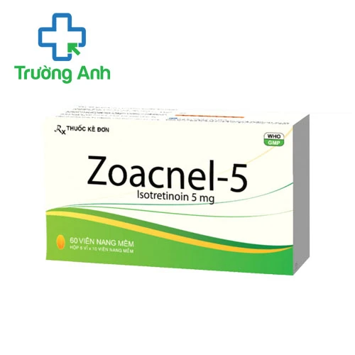 Zoacnel-5 Davipharm -  Thuốc kháng sinh điều trị mụn trứng cá 