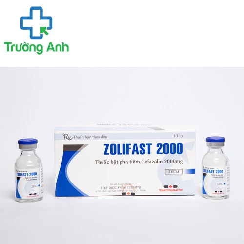 Zolifast 2000 Tenamyd - Thuốc kháng sinh điều trị nhiễm khuẩn